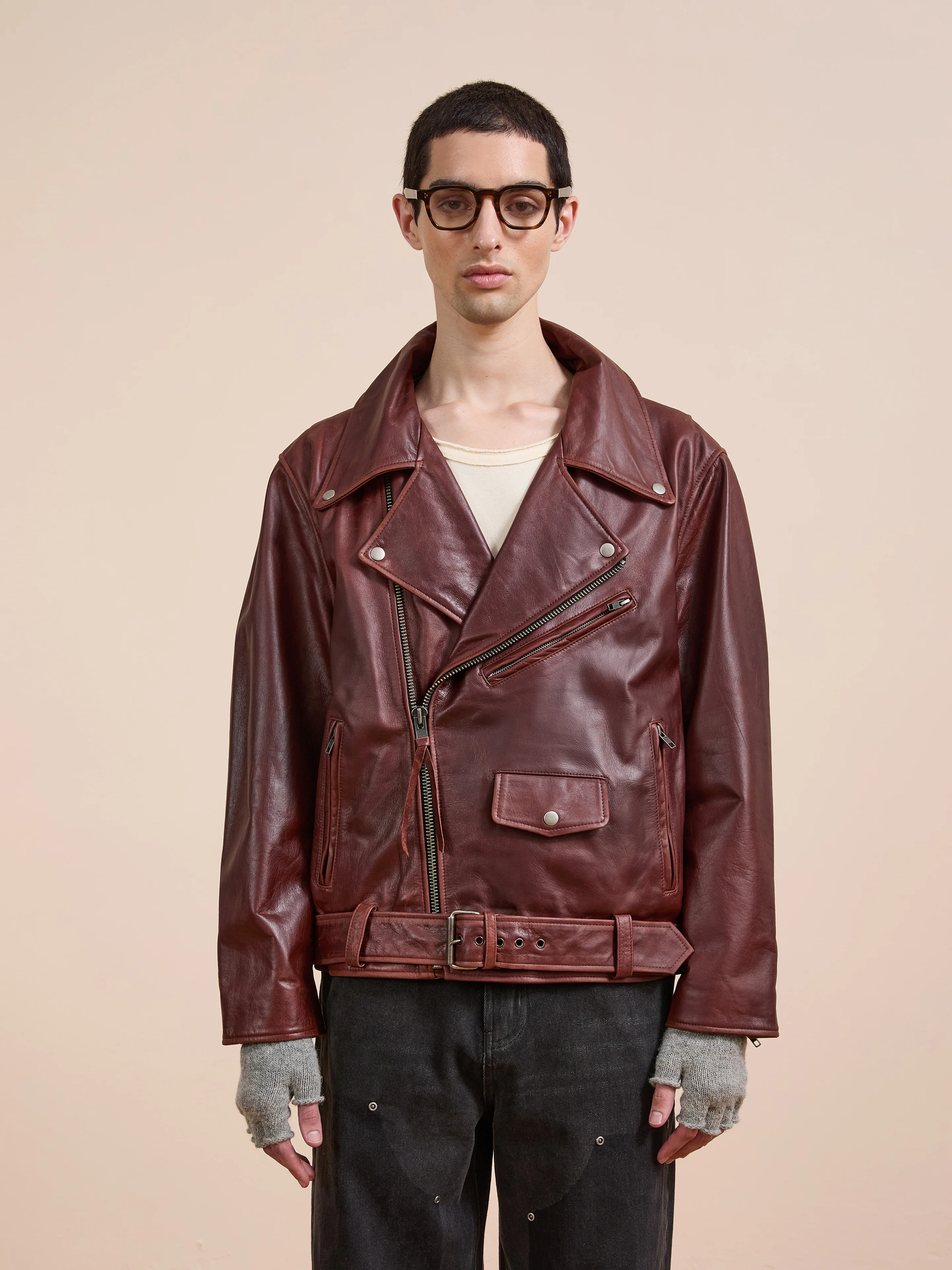 Leather Biker Jacket