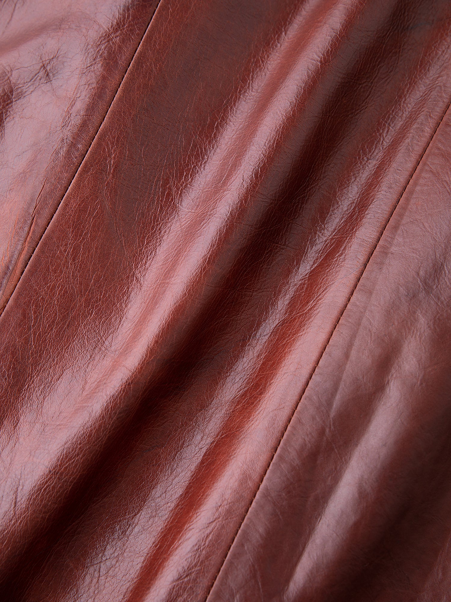 Western Oversized Leather Blazer - Image 14