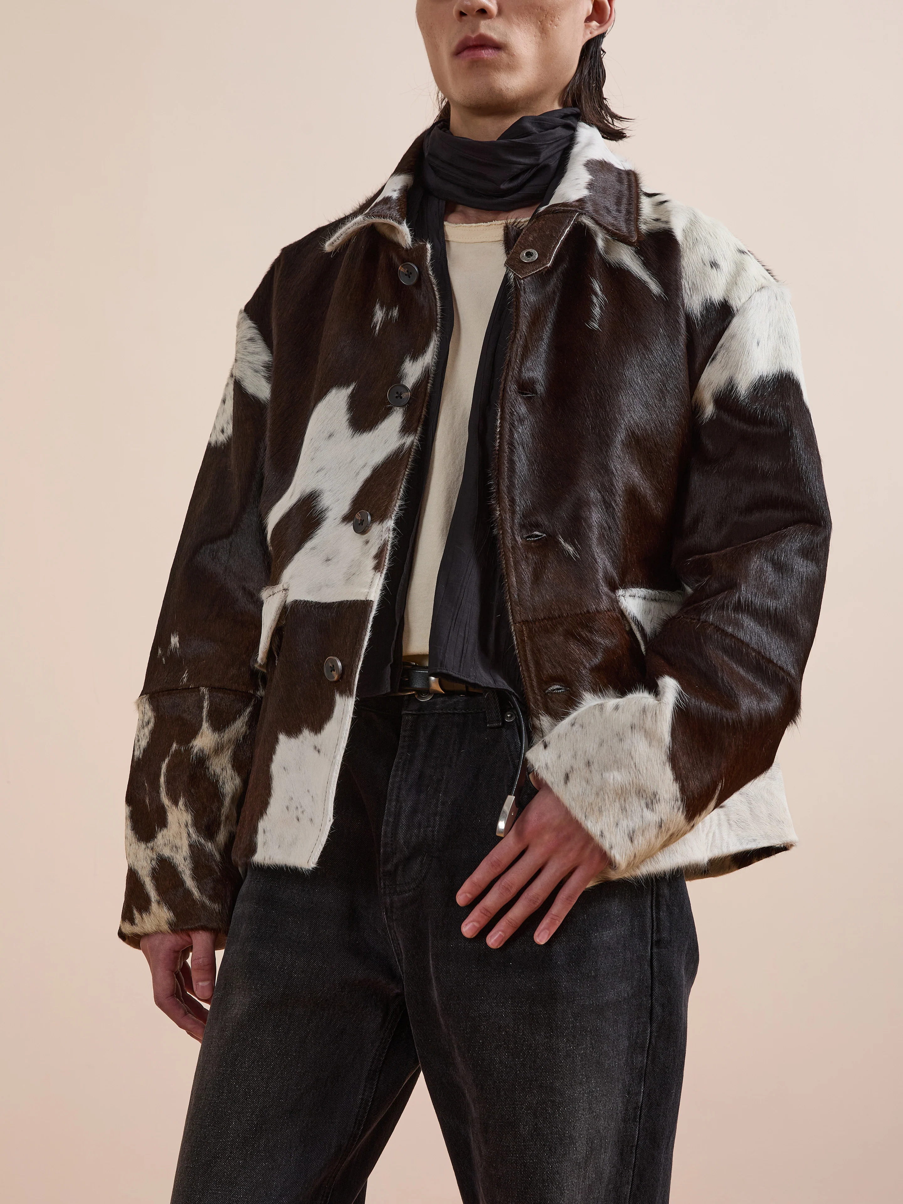 Cowhide Prairie Utility Jacket - Image 2
