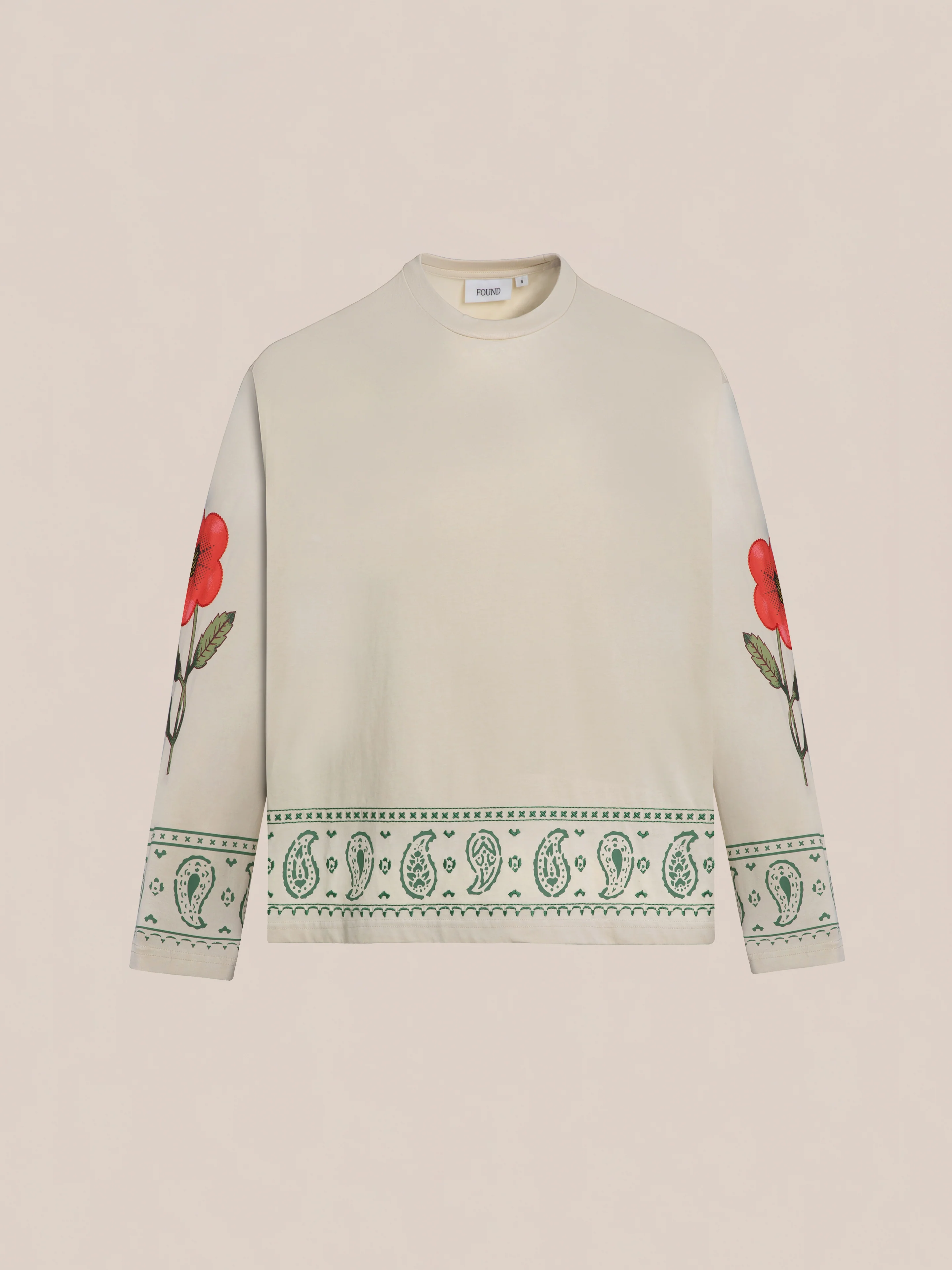 Garden Bloom Embroidered LS Tee - Image 6