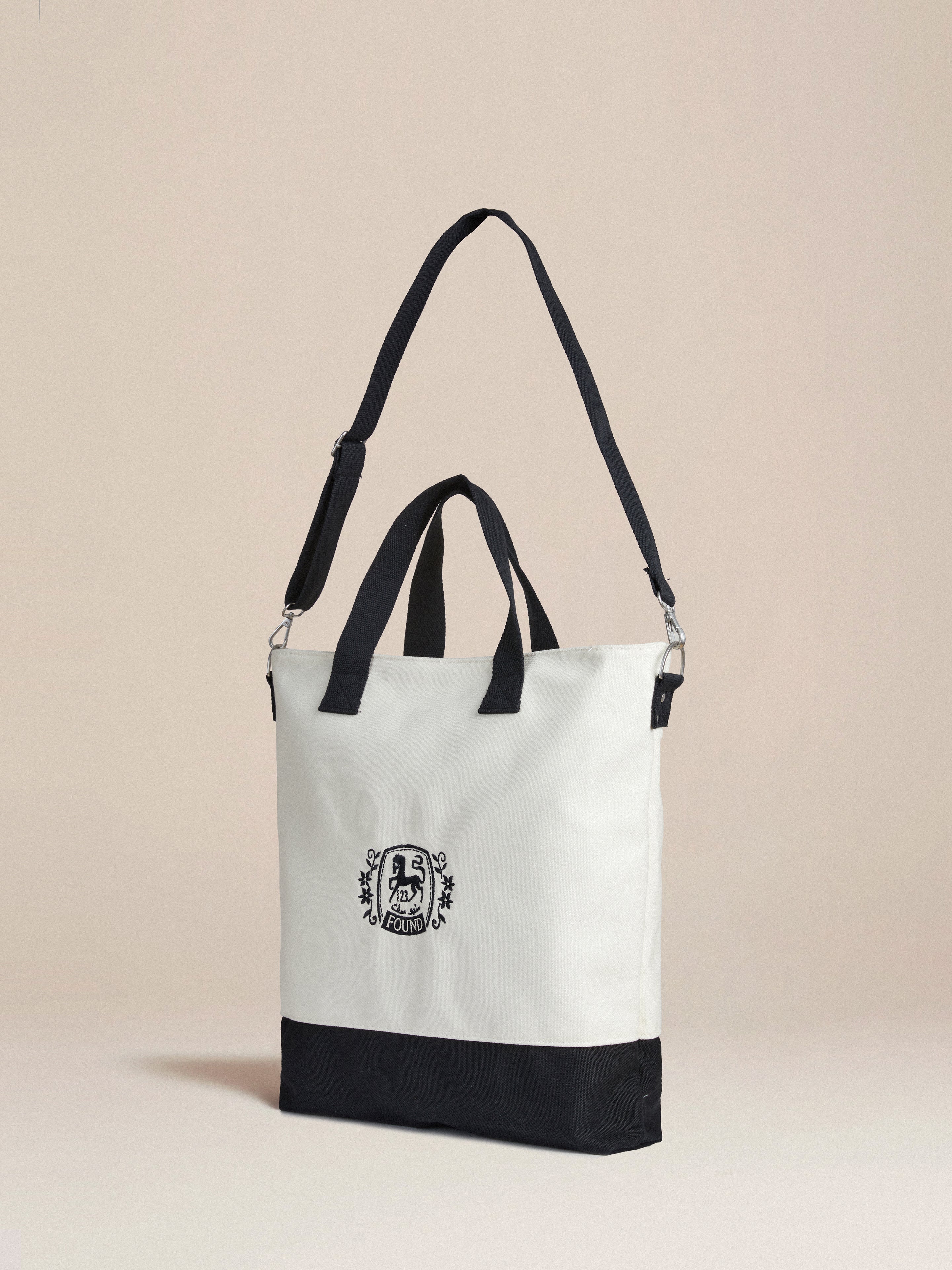 Horse Logo Crest Canvas Bag - Image 3