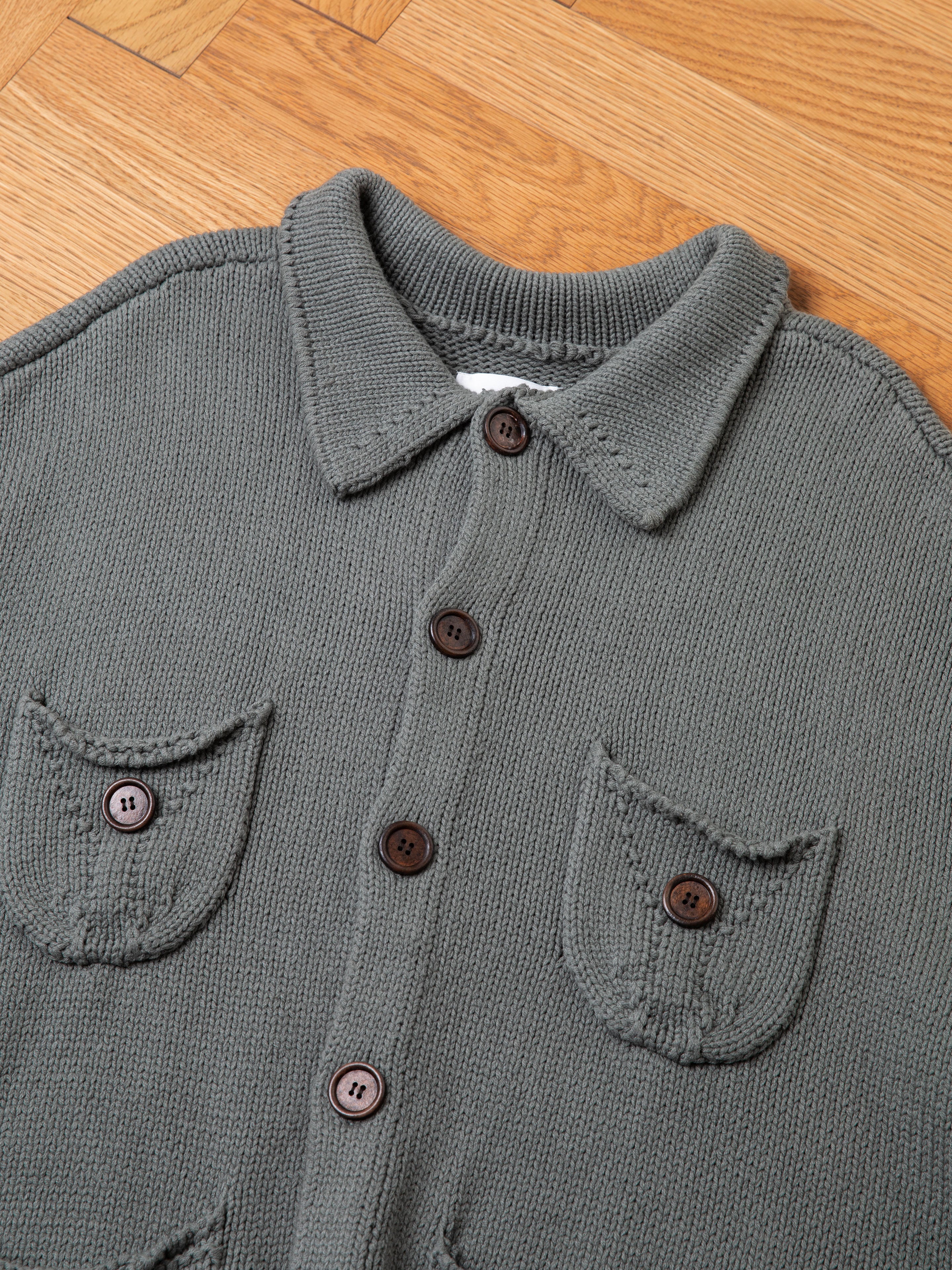 Hunter Knit Collared Cardigan - Image 12