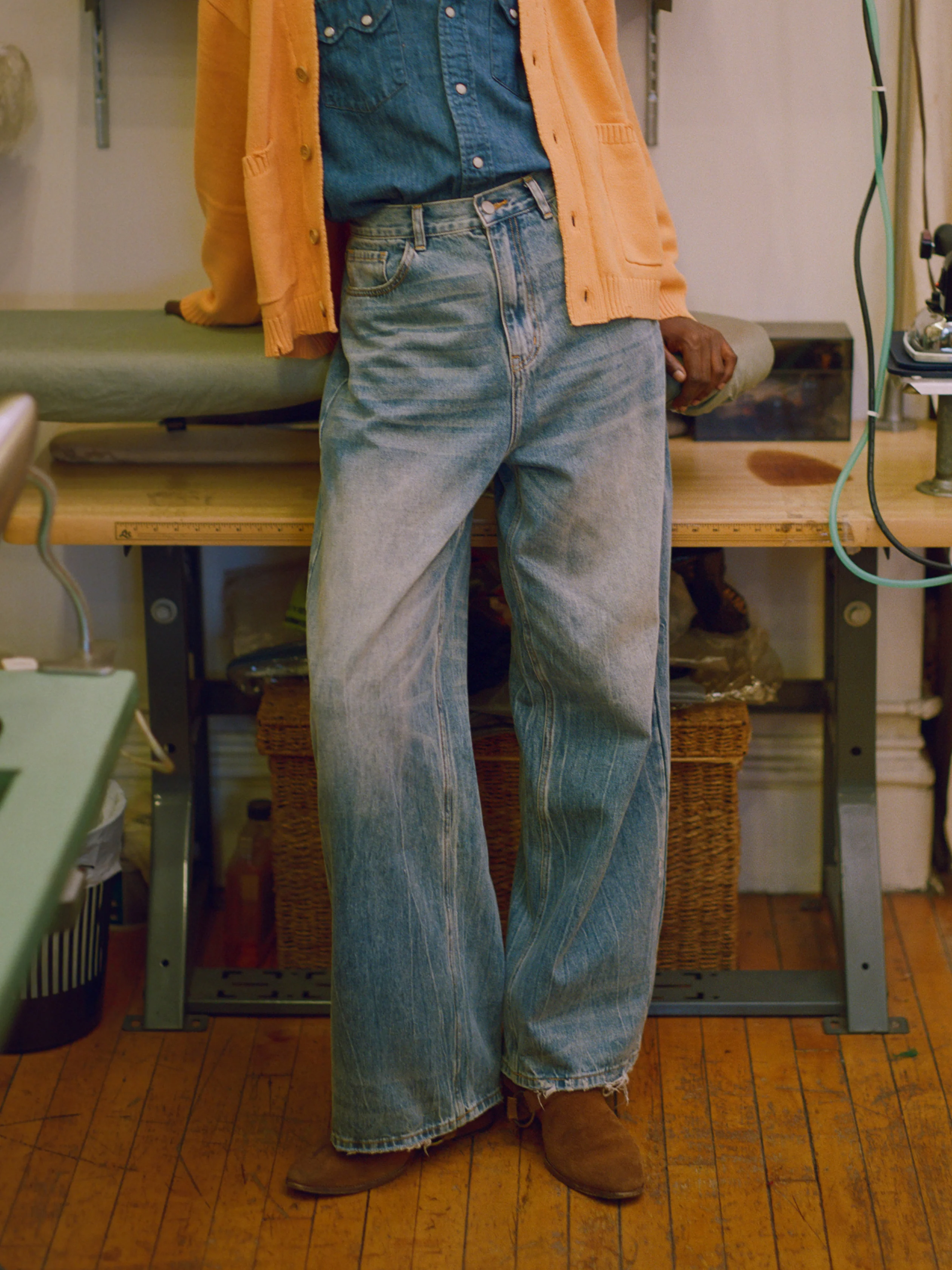 Lacy Baggy Jeans - Image 3