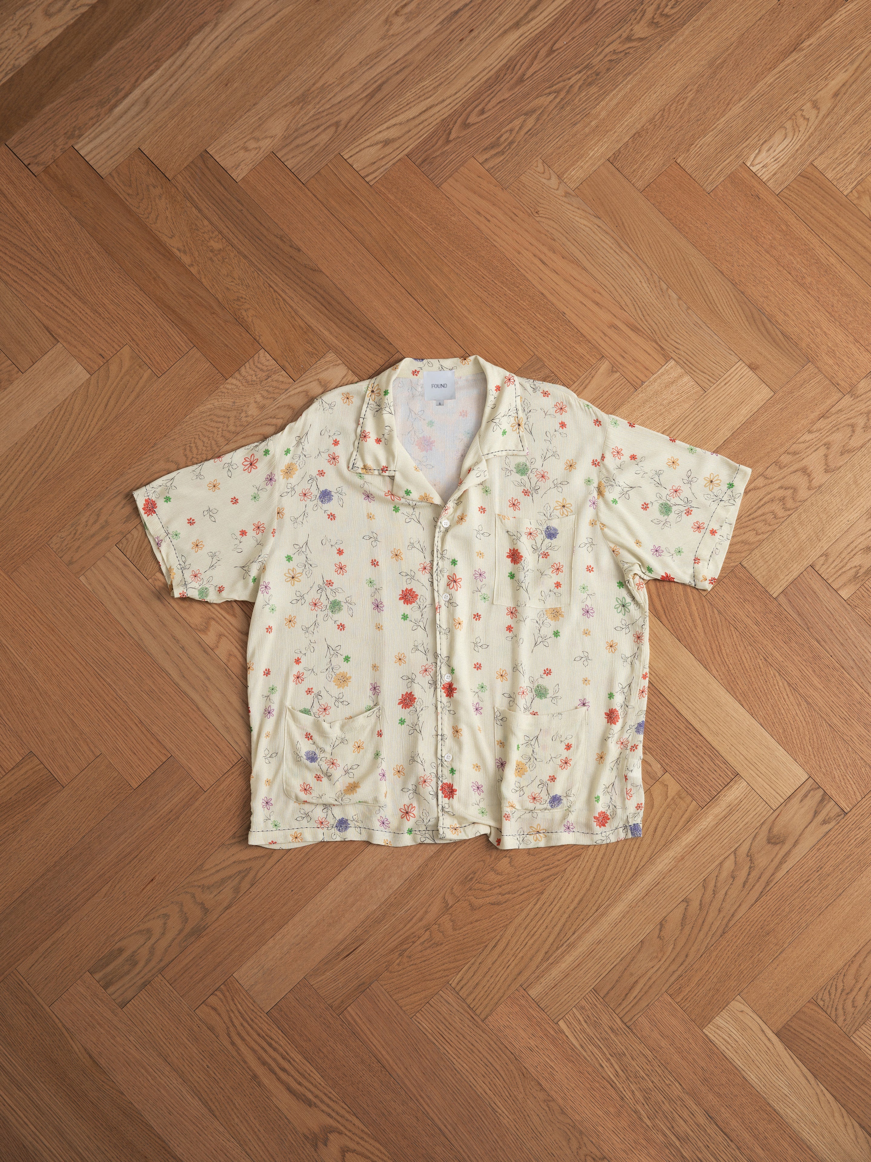 Multi Floral Camp Shirt - Image 7