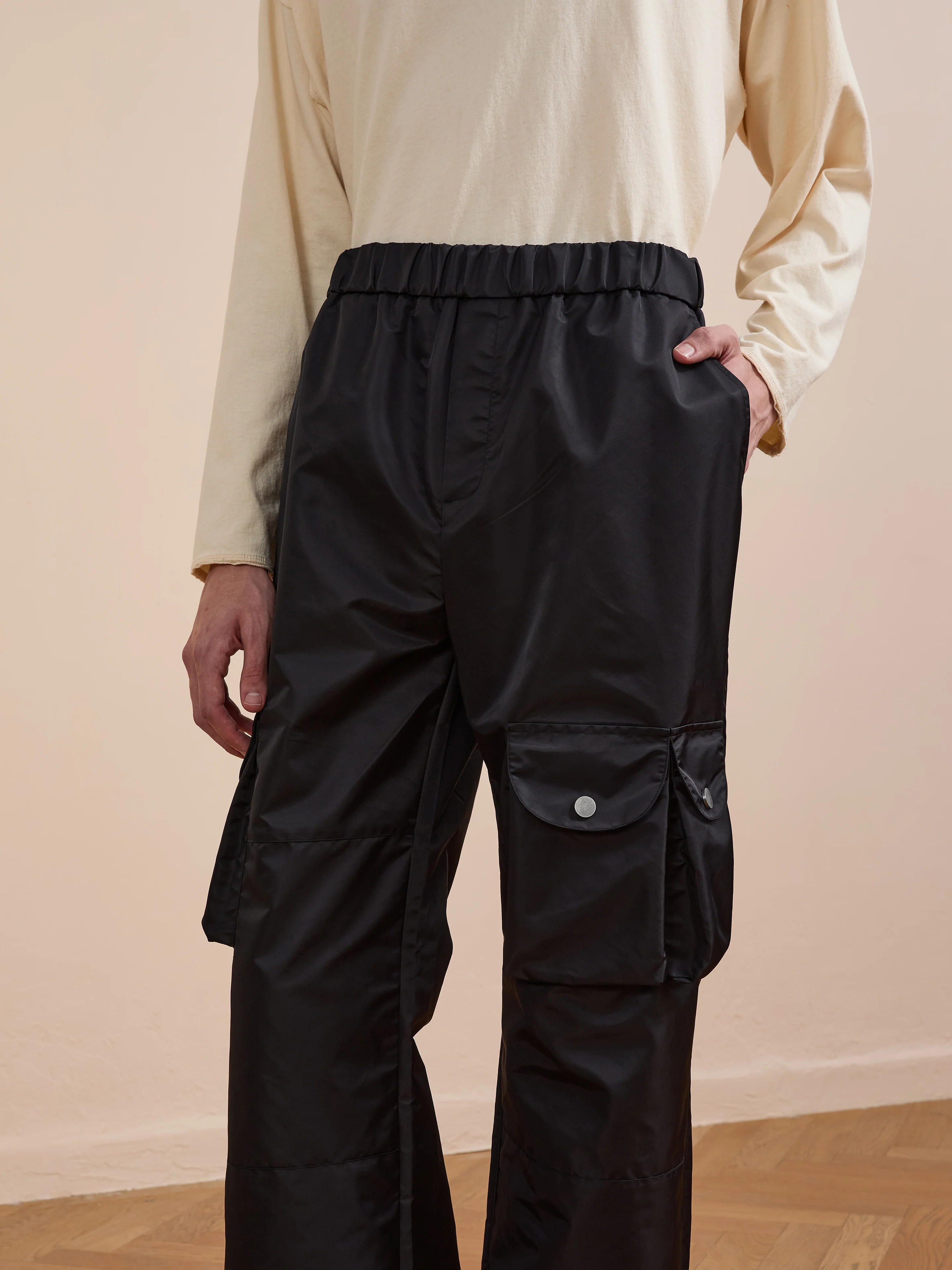 Nylon Cargo Pants - Image 5