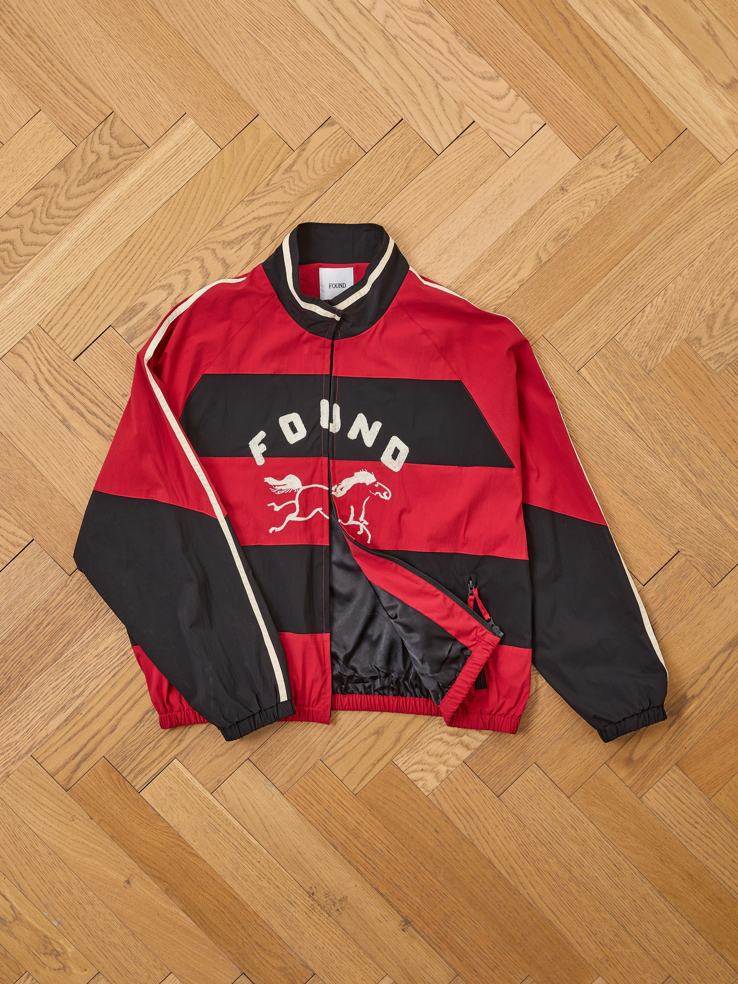 Racing Striped Windbreaker - Image 15